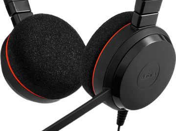 Гарнитура Jabra Evolve EVOLVE 20 Stereo, цвет красный/черный Гарнитура Jabra Evolve EVOLVE 20 Stereo, цвет красный/черный