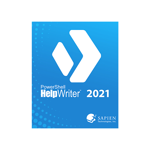 Sapien PowerShell HelpWriter 2022