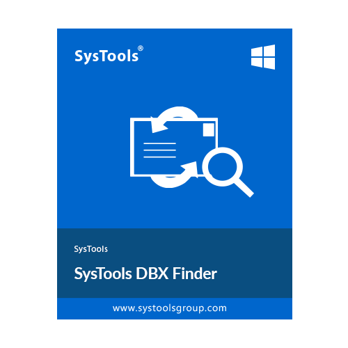 SysTools Outlook Express (.dbx) Finder Business License, unlimited clients, single location, incl. 1 Year Updates