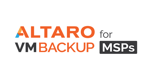 Altaro VMBackup for MSPs Unlimited Plus Edition на 1 месяц
