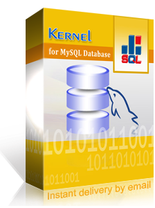 Kernel for MySQL Database Recovery License