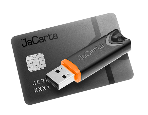 Смарт-карта JaCarta PKI/BIO. Белый пластик до 1000 шт. (за единицу)