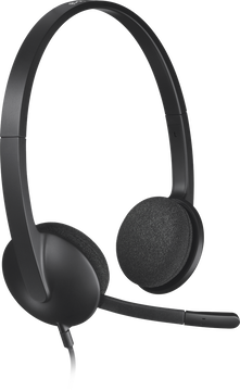 Гарнитура Logitech H340 USB, цвет черный Гарнитура Logitech H340 USB, цвет черный