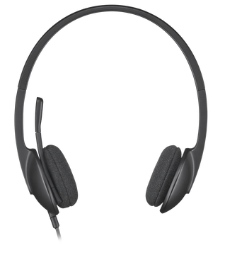 Гарнитура Logitech H340 USB, цвет черный Гарнитура Logitech H340 USB, цвет черный