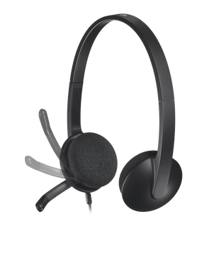 Гарнитура Logitech H340 USB, цвет черный Гарнитура Logitech H340 USB, цвет черный