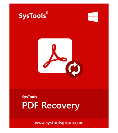 SysTools PDF Recovery Business License, unlimited clients, single location, incl. 1 Year Updates