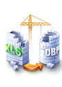 XLS (Excel) to DBF Converter Personal license