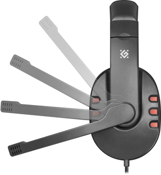 Гарнитура Defender Warhead G-160, цвет черный Гарнитура Defender Warhead G-160, цвет черный