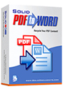 Solid PDF to Word 2-4 licenses (price per license)
