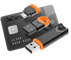 Смарт-карта JaCarta PKI. Сертификат ФСТЭК России. Белый пластик до 500 шт. (за единицу)