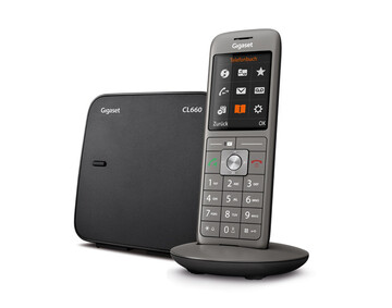 Радиотелефон Gigaset CL660 AM, автоответчик