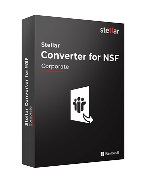 Stellar Converter for NSF Corporate (Upto 100 Mailboxes) (1 Year Subscription)
