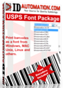 PostNet, Planet & Intelligent Mail Fonts Unlimited Developers License