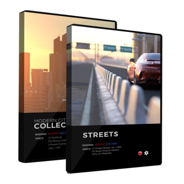 The Pixel Lab Cityscape + Streets Bundle