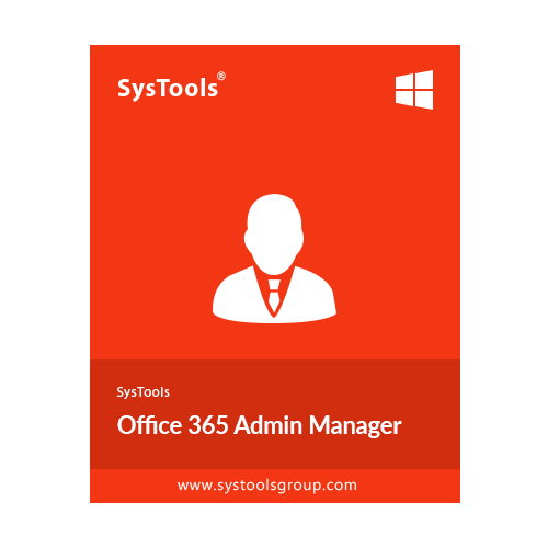 SysTools Office 365 Admin Manager, Site License, incl. 1 Year Updates