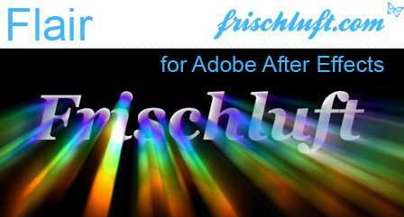 Frischluft Flair for AfterEffects