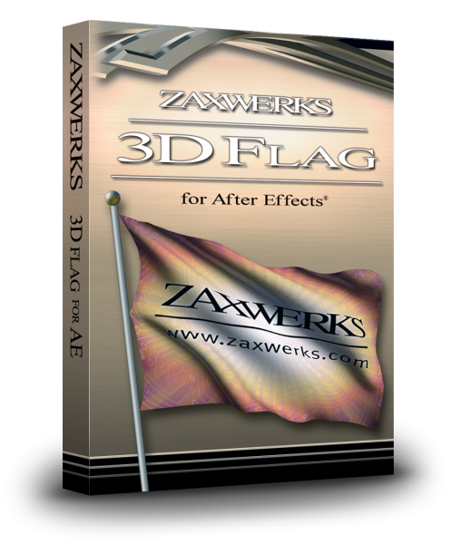 Zaxwerks 3D Flag For After Effects