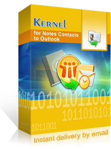 Kernel for Notes Contacts to Outlook Corporate License