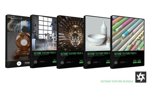 The Pixel Lab Octane Texture Bundle