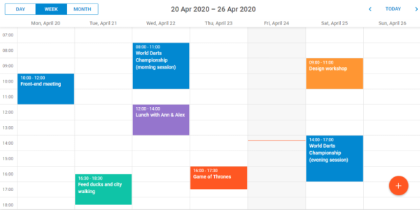 dhtmlxScheduler.Net Enterprise License with Premium Support