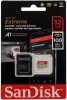 Карта памяти SanDisk Extreme PRO 32GB, microSD+адаптер SD Class 10 UHS-I, U3 Extreme Pro SDSQXCG-032G-GN6MA