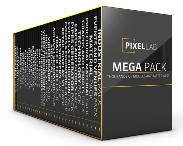 The Pixel Lab Cinema 4D Characters Pack