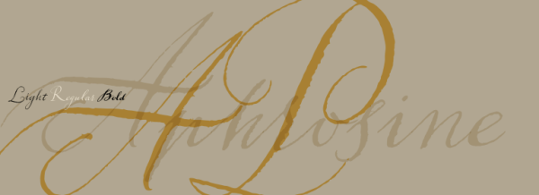 ParaType Font Aphrosine