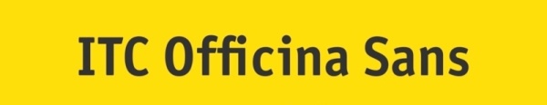 ParaType Font ITC Officina Sans